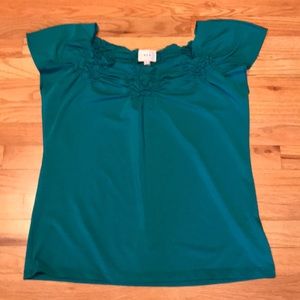 ECI top with flattering neckline, large